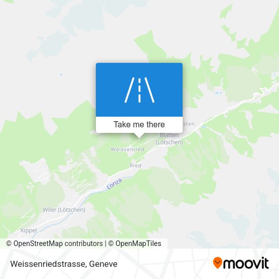 Weissenriedstrasse map