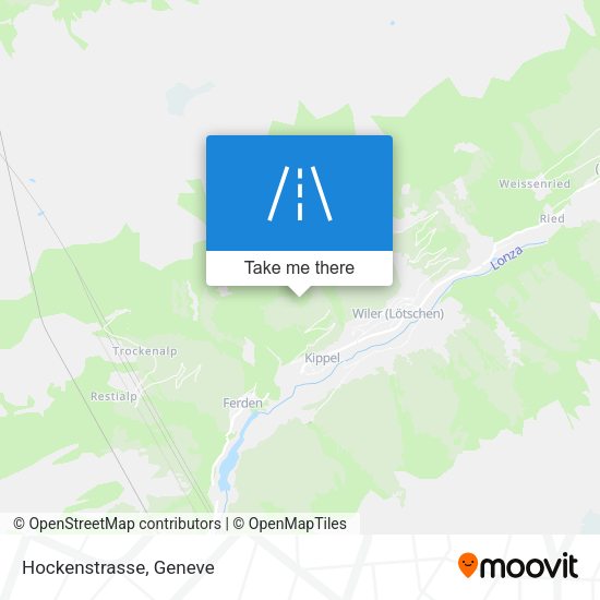 Hockenstrasse map