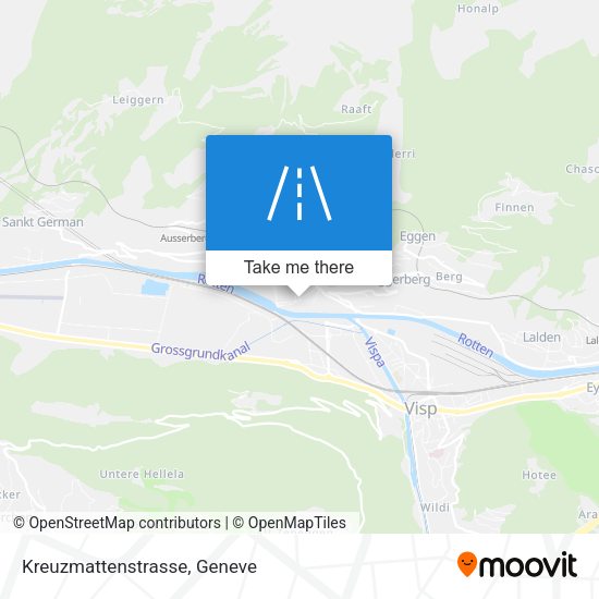 Kreuzmattenstrasse map
