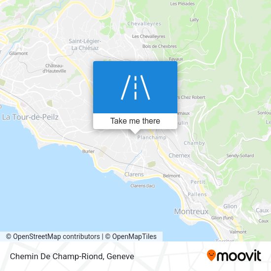 Chemin De Champ-Riond map