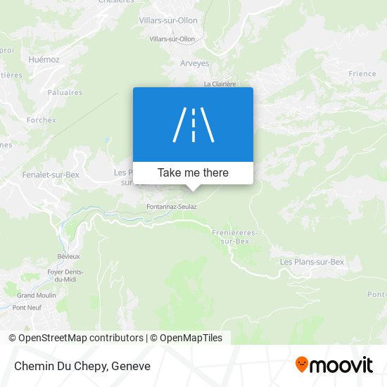 Chemin Du Chepy map