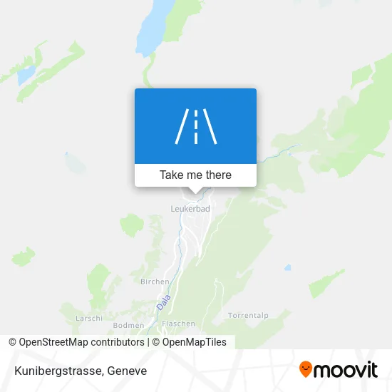 Kunibergstrasse map