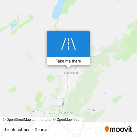 Lichtenstrasse map