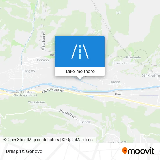 Driispitz map