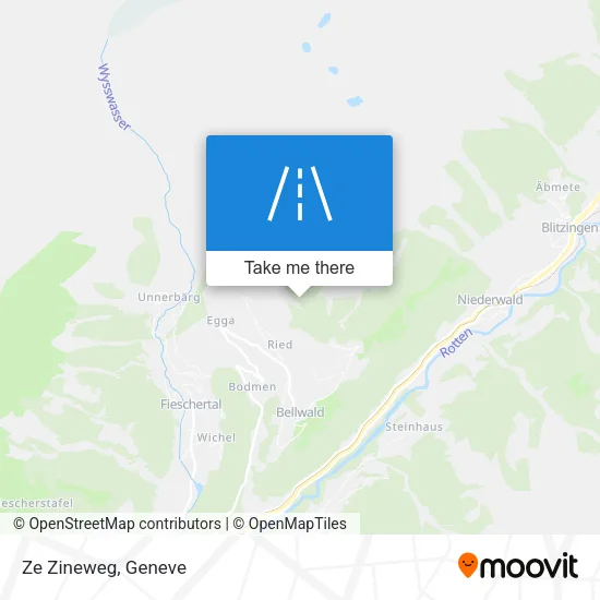 Ze Zineweg map