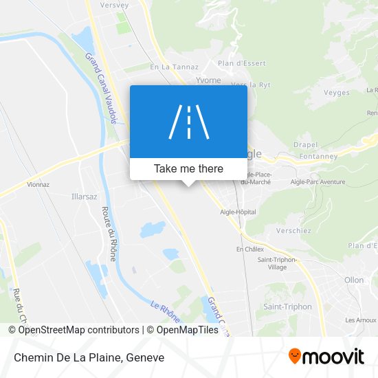 Chemin De La Plaine map