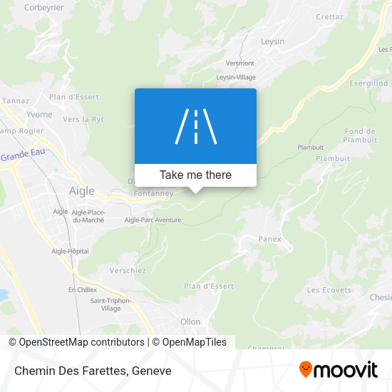 Chemin Des Farettes map