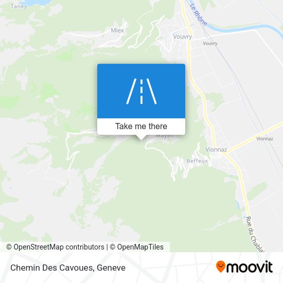 Chemin Des Cavoues map