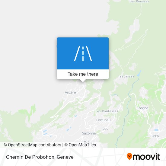 Chemin De Probohon map