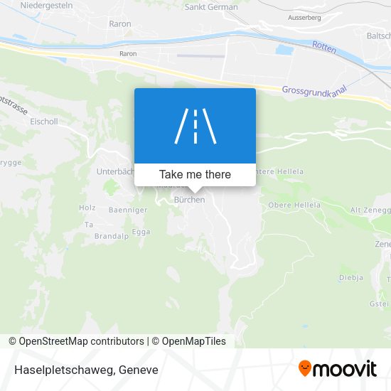 Haselpletschaweg map