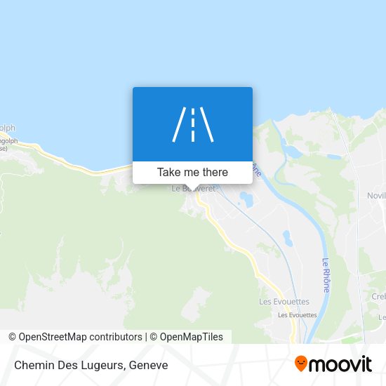Chemin Des Lugeurs map