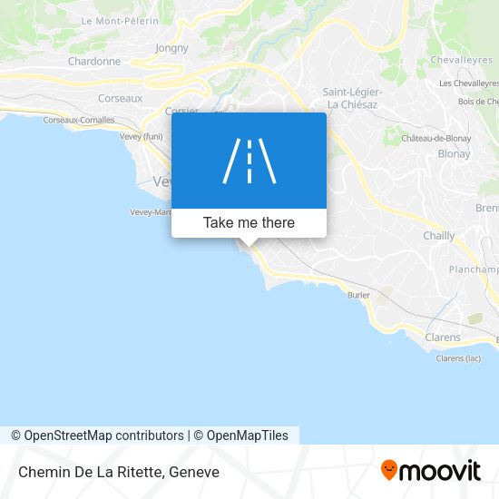 Chemin De La Ritette map