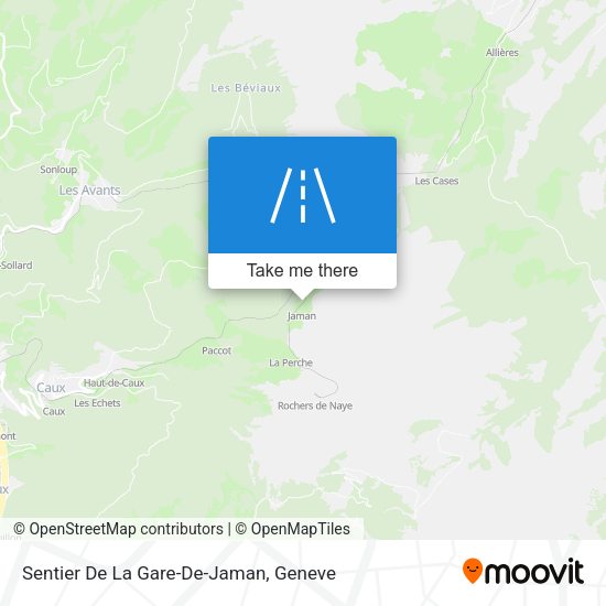 Sentier De La Gare-De-Jaman map