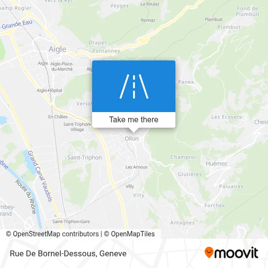 Rue De Bornel-Dessous map