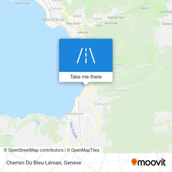 Chemin Du Bleu-Léman map
