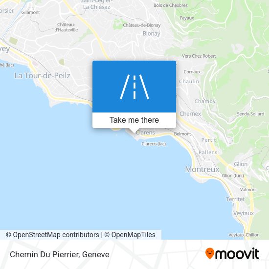 Chemin Du Pierrier map