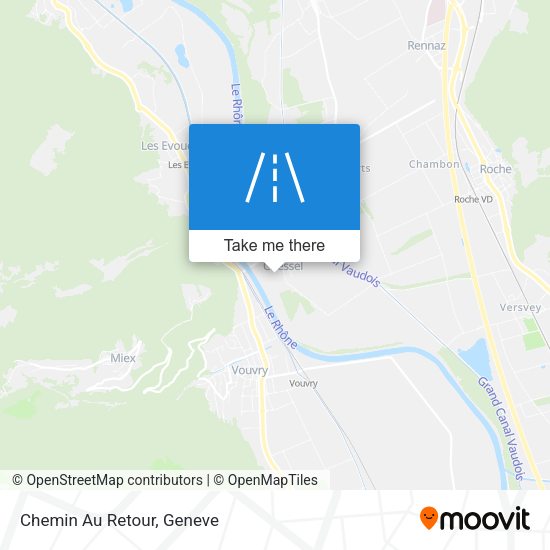 Chemin Au Retour map