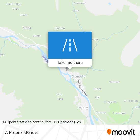 A Preónz map