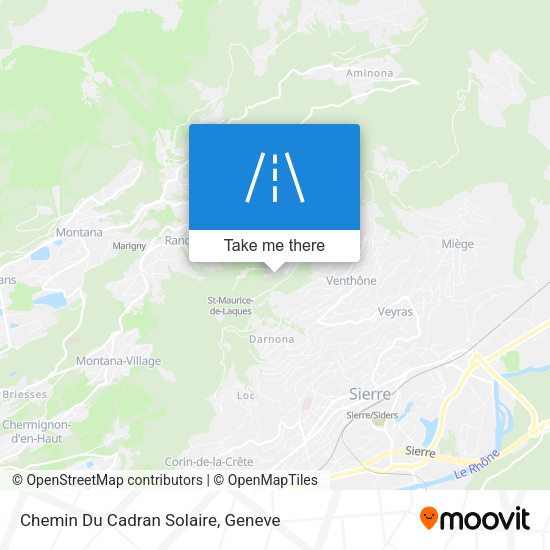 Chemin Du Cadran Solaire map