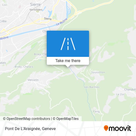 Pont De L'Araignée map