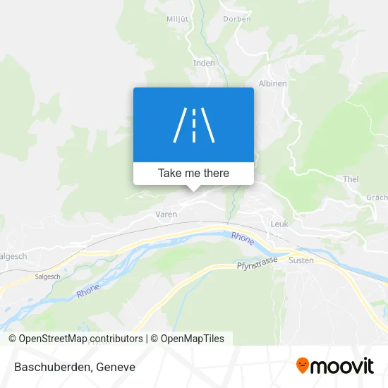 Baschuberden map