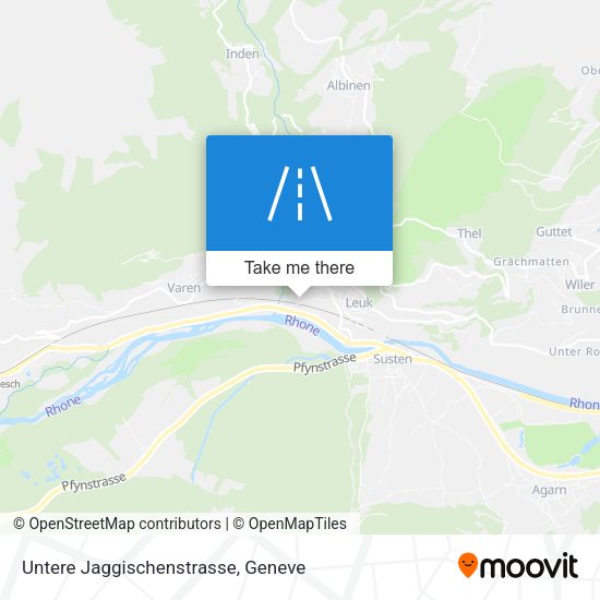 Untere Jaggischenstrasse map