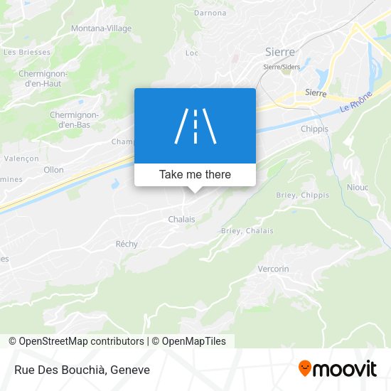 Rue Des Bouchià map