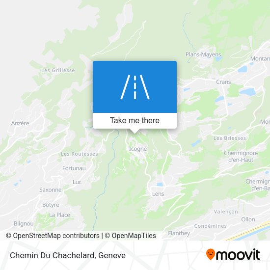 Chemin Du Chachelard map
