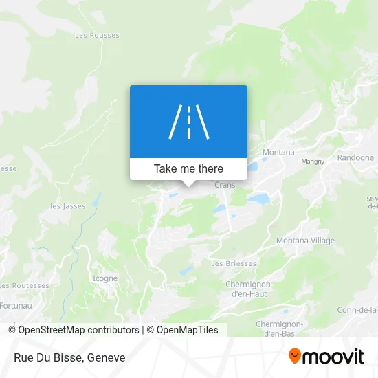 Rue Du Bisse map