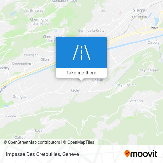 Impasse Des Cretouilles map