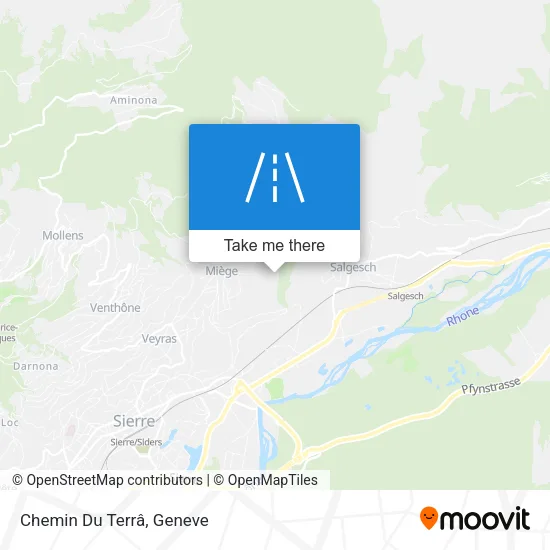Chemin Du Terrâ map