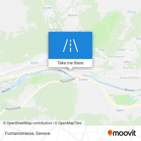 Funtanistrasse plan