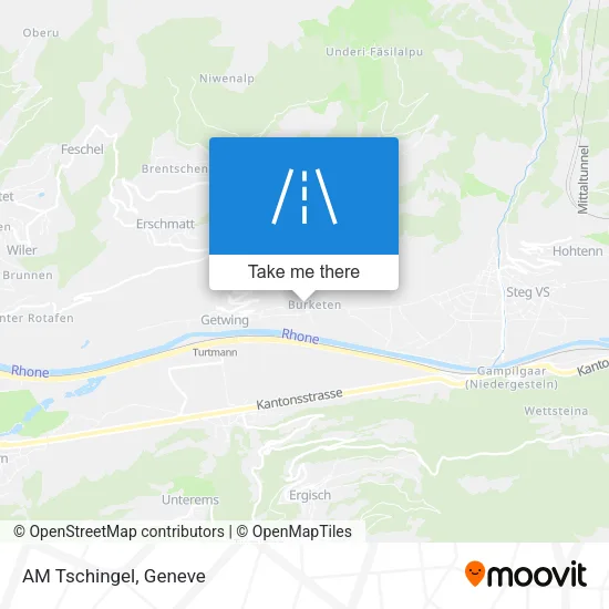AM Tschingel map