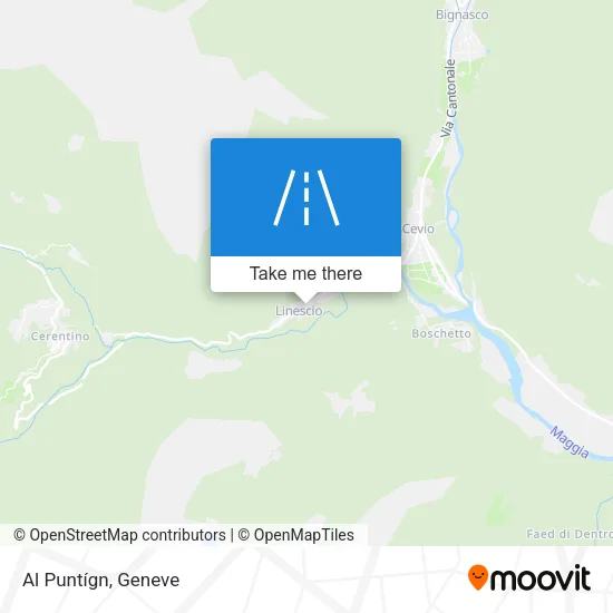 Al Puntígn map