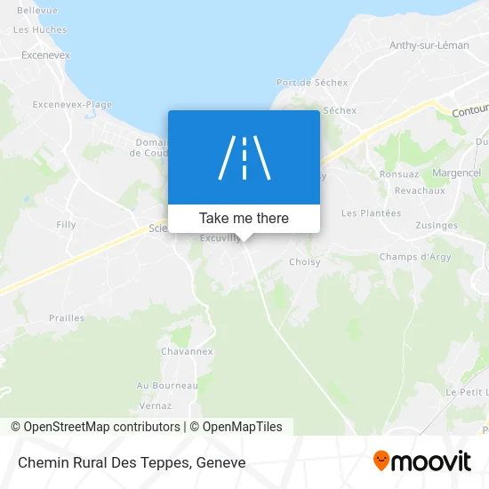 Chemin Rural Des Teppes map