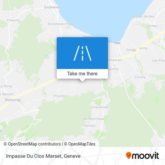 Impasse Du Clos Marset map