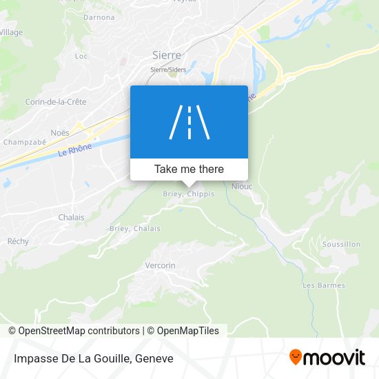 Impasse De La Gouille map