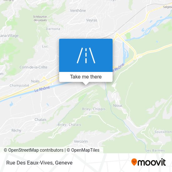 Rue Des Eaux-Vives map