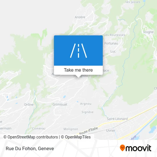 Rue Du Fohon map