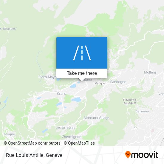 Rue Louis Antille map
