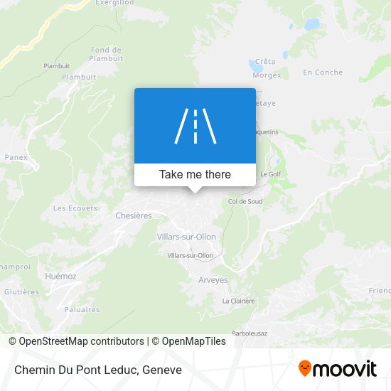 Chemin Du Pont Leduc map