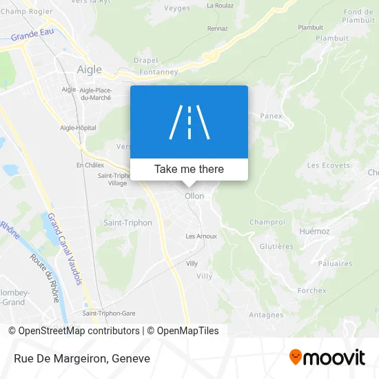 Rue De Margeiron map