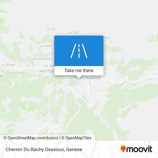 Chemin Du Rachy Dessous map