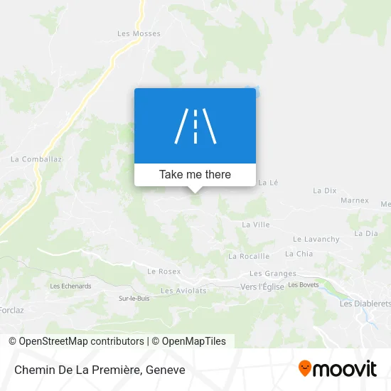 Chemin De La Première map
