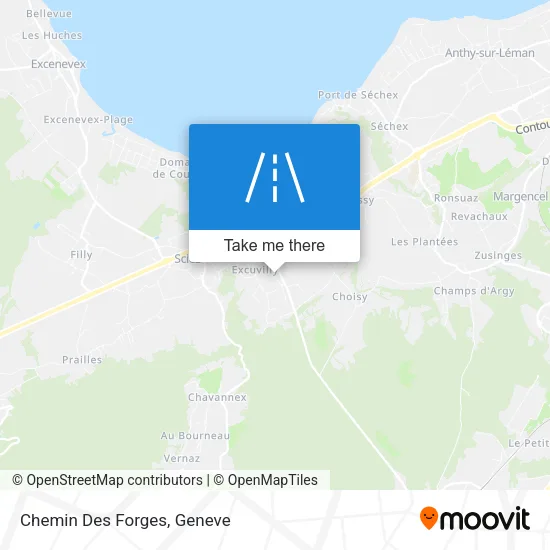 Chemin Des Forges map