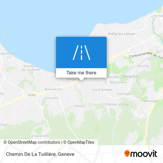 Chemin De La Tuillière map