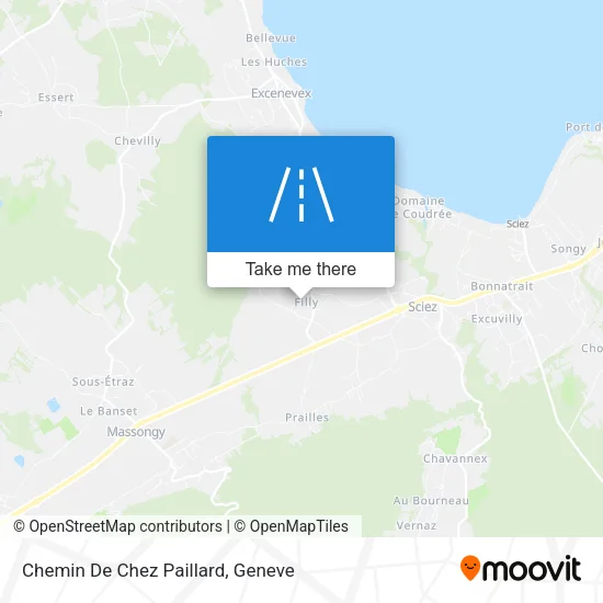 Chemin De Chez Paillard map
