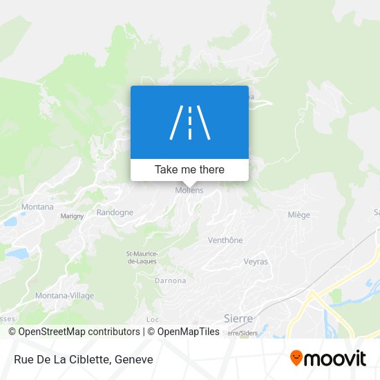 Rue De La Ciblette map