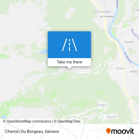 Chemin Du Borgeau map