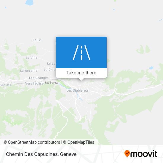 Chemin Des Capucines map